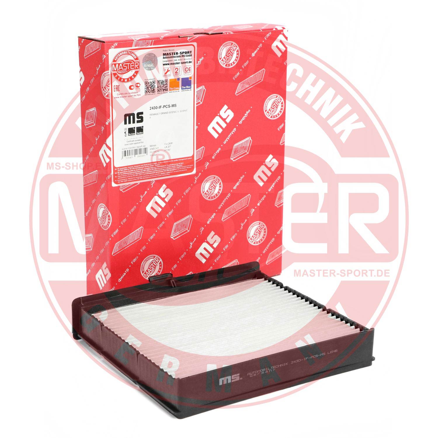 Filtru polen MASTERSPORT GERMANY 2430-IF-PCS-MS